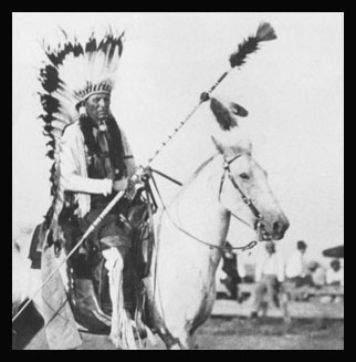 Quanah Parker on Horse
